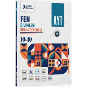 Ayt Fen Bilimleri 10 x 40 Branş Denemesi Krallar Karması