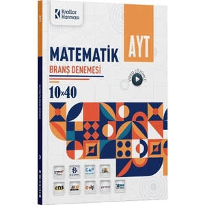 Ayt Matematik 10 x 40 Branş Denemesi Krallar Karması
