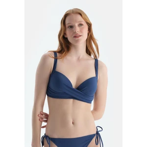 Indigo Kaplı Bikini Üstü