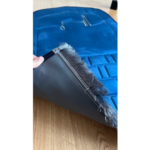 Lacivert Renk Kâbe Motifli Ortopedik Seccade