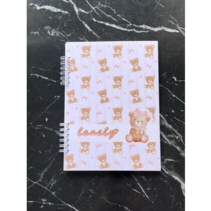 Teddy Bear Lovely 50 Sayfa Not Defteri 1 Sayfa Stickerlı