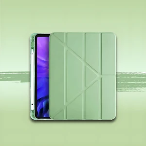 Nezih Case ​​Apple iPad Air 4/5/6 11 Inç 2020 2022 2024 2025 Uyumlu Kalem Bölümlü Standlı Uyku Modlu Akıllı Kılıf