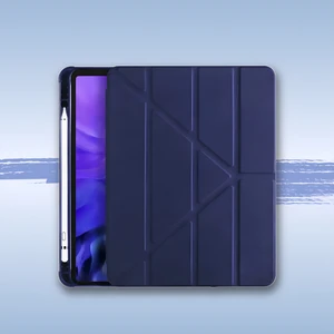 Nezih Case ​​Apple iPad Air 4/5/6 11 Inch 2020 2022 2024 2025 Uyumlu Kalem Bölümlü Standlı Uyku Modlu Akıllı Kılıf