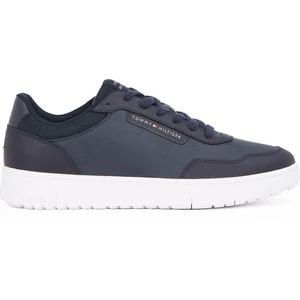 Tommy Hilfiger Lacivert Erkek Sneaker Th Basket Core Lth Pınperf