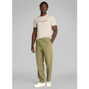 Calvin Klein Gri Erkek T-Shirt K10K114169PDV