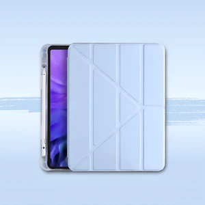 Nezih Case ​​Apple iPad Air 4/5/6 11 Inch 2020 2022 2024 2025 Uyumlu Kalem Bölümlü Standlı Uyku Modlu Akıllı Kılıf