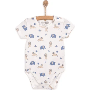 Hellobaby Hayvan Desenli Kısa Kol Body