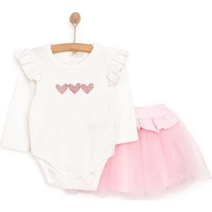 25Y  Yenidoğan Kız Bluz-Etek