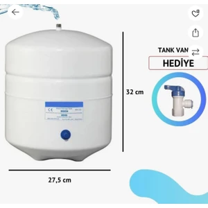 12LITRE 3.2 Galon Tank 2 Yıl Garanti Orjinal Tank