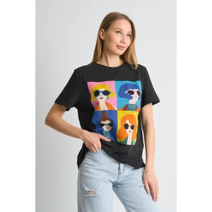 Alexandergardı Baskılı Kadın T-Shirt