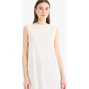 Regular Fit Bisiklet Yaka Basic Düz Kolsuz Tesettür Tişört A8352AX25SP
