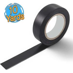 Elektrikçi Bandı Siyah İzole Elektrik Bant Elektrik Bandı Pvc 9 Metre 19 mm