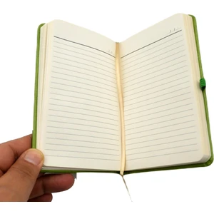 Termo Deri Kapkalı Defter Çizgili 9X14 cm