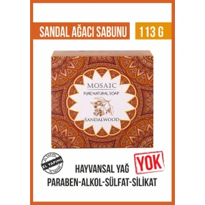 Mehmet Aydın Mosaıc Sandal Ağacı Sabunu 113 gr x 6 Paket
