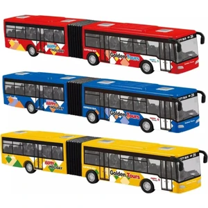 Otobüs Oyuncak Çekbırak Körüklü Yolcu Otobüsü Kırılmaz Şehir Metrobüs 22Cm