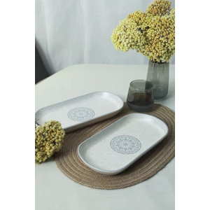 Stone Noyan Kayık Tabak 28 cm 2 Adet 21427