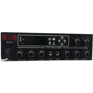 Az-40 2 Bölgeli  2X80W Streo-Hat Trafolu Anfi Mikser/usb/bluetooh
