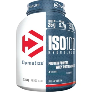 ISO100 Hydrolyzed Whey Protein Tozu 2264 gr Çilek Aromalı