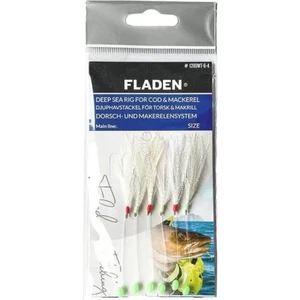 Balık Av Dünyası Beyaz Tüylü 6 Köstekli Çapari