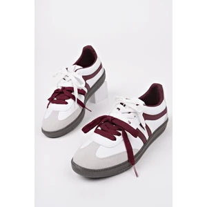 Retro Çift Bağcıklı Günlük Kadın Sneaker Spor Ayakkabı