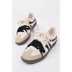 Retro Çift Bağcıklı Günlük Kadın Sneaker Spor Ayakkabı