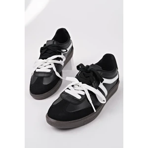 Retro Çift Bağcıklı Günlük Kadın Sneaker Spor Ayakkabı