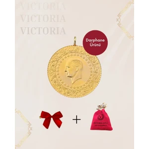 VICTORIA GOLD 1 Adet Tam Altın -Eski Tarihli (Kulplu 22 Ayar)