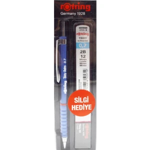 Retro Versatil Uçlu Kalem Uç-Silgi 3 Lü Okul Seti 0.7