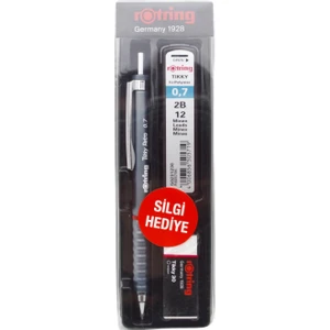 Retro Versatil Uçlu Kalem Uç-Silgi 3 Lü Okul Seti 0.7