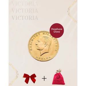 Victoria Gold 1 Adet Ata Çeyrek -Eski Tarihli (22 Ayar)