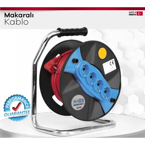 Makaralı Uzatma Kablosu 3 x 2,5 mm 20 - 30 - 40 - 50 mt