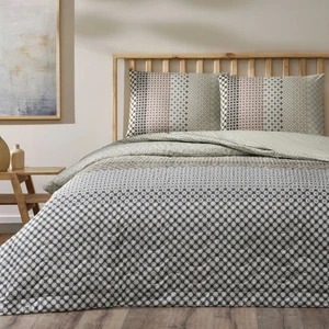 Ranforce Tek Kişilik Kapitone Nevresim Takımı Breeze Grı