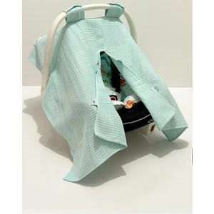 Baby of City %100 Pamuk Petek Pike Puset Örtüsü ve Puset Minderi