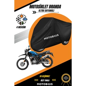 Motosiklet Branda Hero X-Pulse Siyah Su Geçirmez ve Dayanıklı (En Kalın) Kumaş Ömürlük Kullanım
