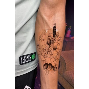 BP Tattoo Büyük Kediler Geçici Dövme