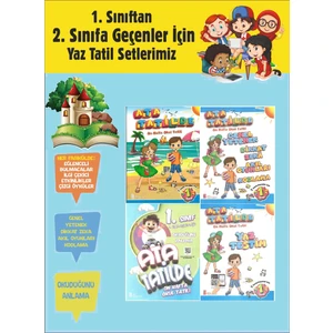 1.sınıftan 2.sınıfa Geçenler Için Ata Tatilde Seti (4 Kitap)