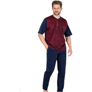 Pierre Cardin 6051 Erkek Jakarlı 3'lü Pijama Takımı