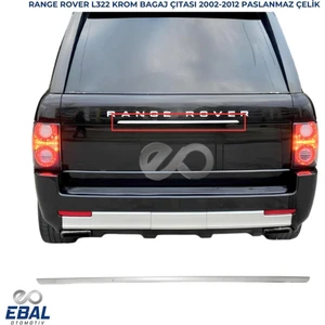 Ebal Oto Land Rover Range Rover 3 L322 Krom Bagaj Çıtası 2002-2012 P.çelik