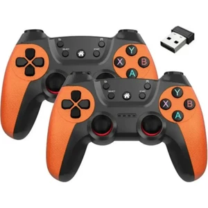 Joystick Gamepad Çiftli Tv Pc Uyumlu Oyun Konsolu 2.4g Gamepad Double Joystick Doungle