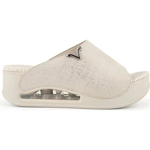 Aero Anatomik Airmax Kadın Terlik Bej