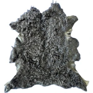 Gerçek Uzun Tüylü Koyun Postu - Naturel Uzun Tüylü Koyun Postu - Doğal Post Paspas