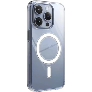 (Mika Magsafe) iPhone 13 Pro Max Uyumlu Şeffaf Sert Mika Sararmaz Magsafe Ince Fit Kılıf