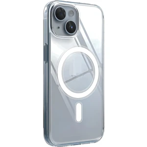 (Mika Magsafe) iPhone 13 / iPhone 14 Uyumlu Şeffaf Sert Mika Sararmaz Magsafe Ince Fit Kılıf