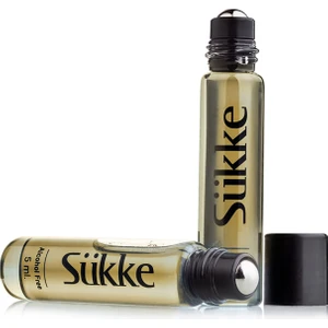 SÜKKE Misk Amber  Erkek Alkolsüz Parfüm Esansı 5ml. Çelik Bilyeli Kalıcı Roll-on Esans