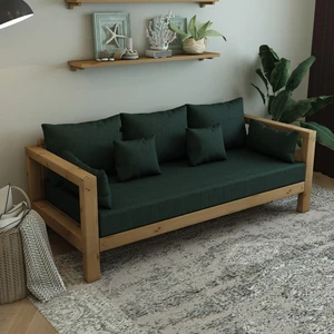 Sheffield Otantik Doğal Ahşap Kanepe