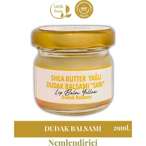 Dudak Bakım Kremi - Lip Balm (Limon Kabuğu & Shea Butter Yağlı) 29 ml.