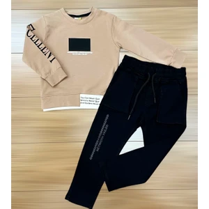 Murat Baby Erkek Çoçuk Ikili Takım. Sweatshirt ve Siyah Kot Pantolon