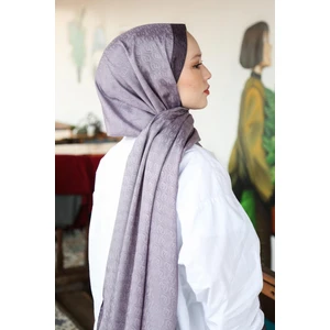 Hint Ipek Lux Original Monogram Şal (Tesettür Giyim, Geometrik, Pamuklu, Hafif, Rahat, Şık, Yüksek Kalite, Uygun)
