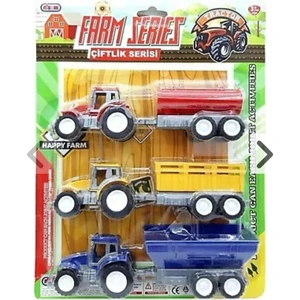 Ceco Toys Traktör Seti Üçlü