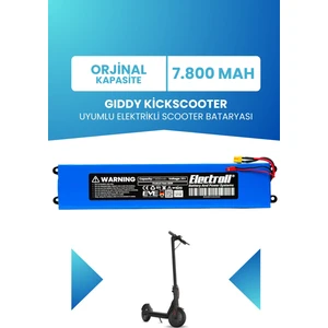 Gıddy Kickscooter Uyumlu 36v 7.8ah Elektrikli Scooter Bataryası